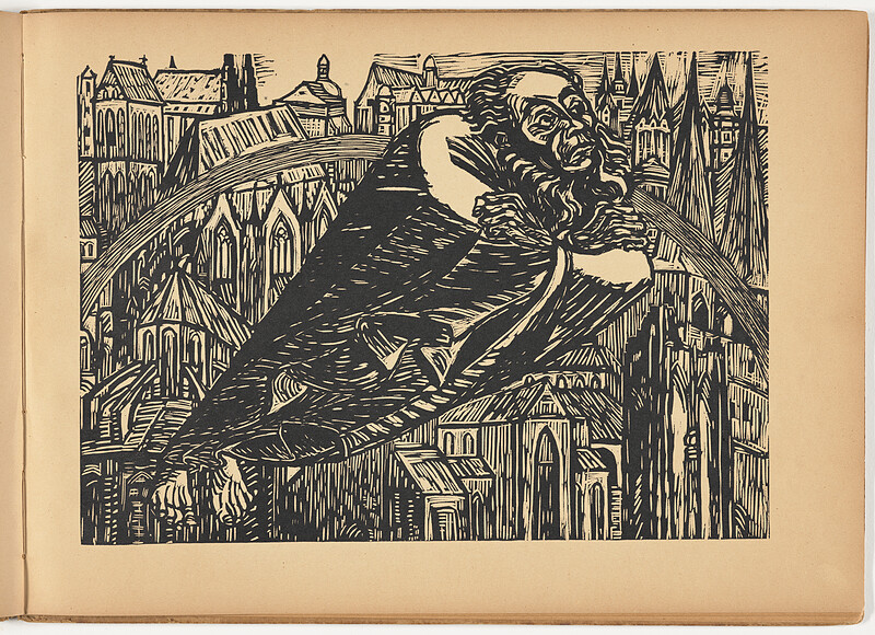 The Domes (Die Dome), Ernst Barlach, 1922