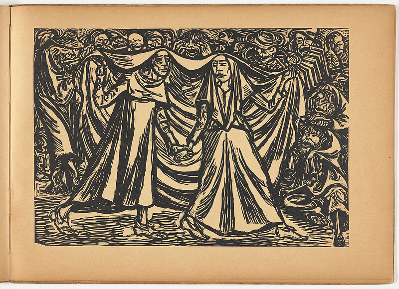 Danse Macabre (Totentanz), Ernst Barlach, 1922