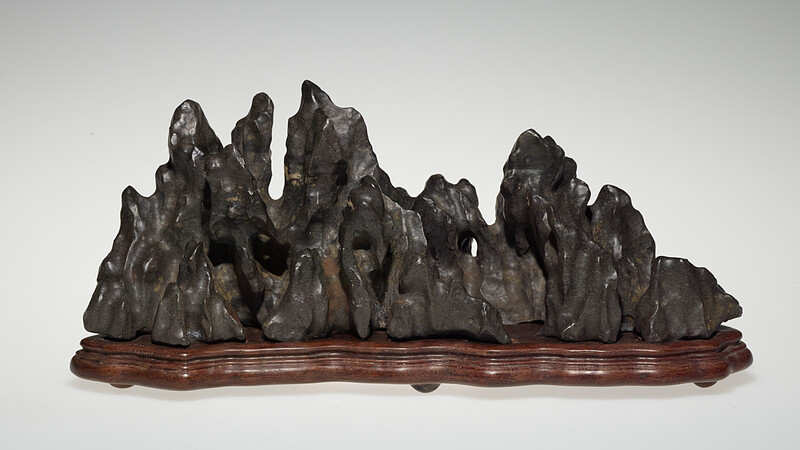 Scholar's rock [Natural Chinese mountain], 19th–20th century