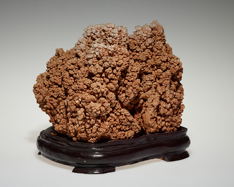 Scholar's rock [Magical snowy mountain], 19th–20th century