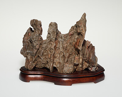Scholar's rock [Quiet mountain tops], 19th–20th century