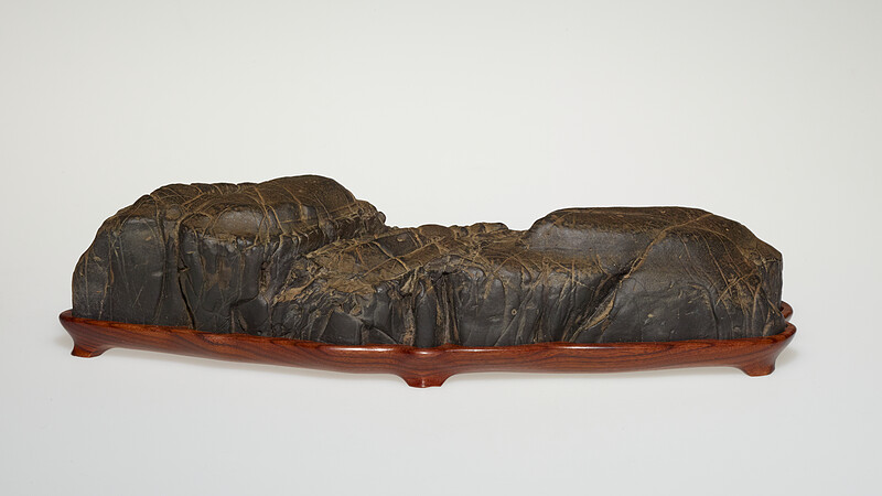 Rivers Through a Mountain, Daiza (base) made by Sean Smith, 20th–21st century