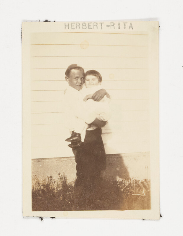 [Two children embracing], c. 1925