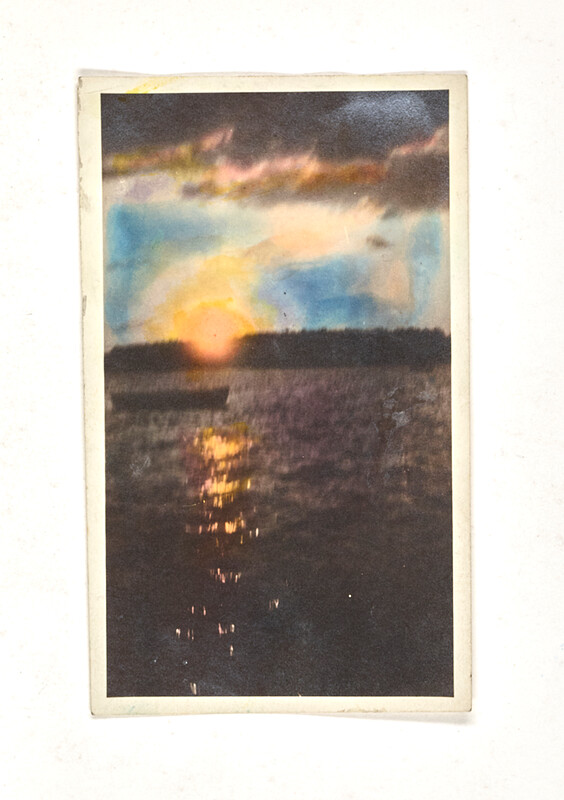 [Sunset over water], 1920–40