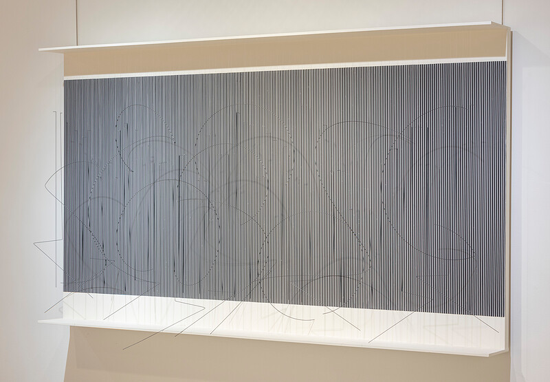 Écriture Fine, Jesús Rafael Soto, 1979