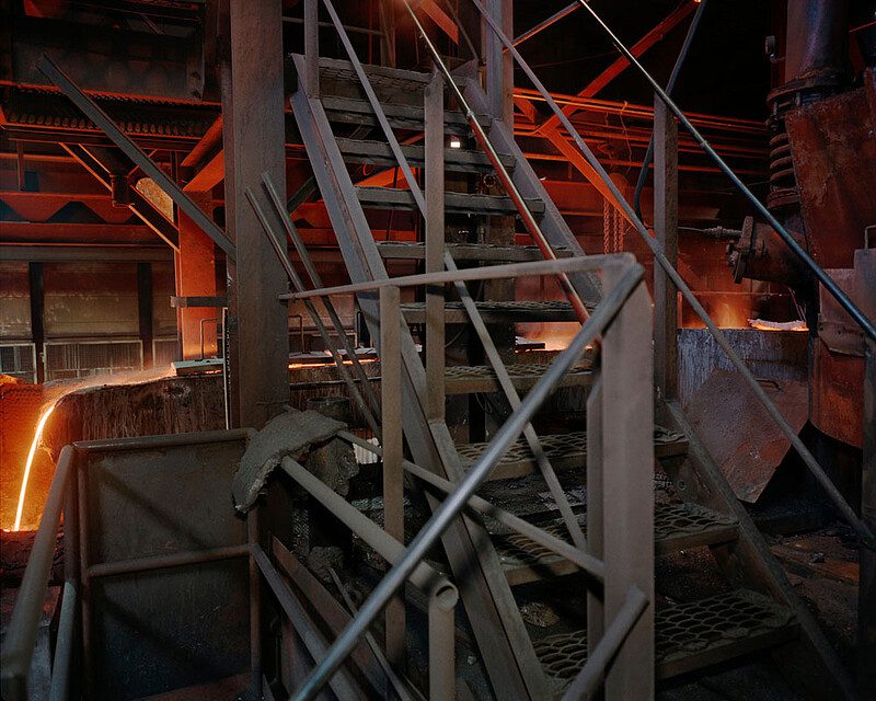 Badger Foundry Company, Winona, Minnesota (ferous metal foundry), Paul Shambroom, 1986