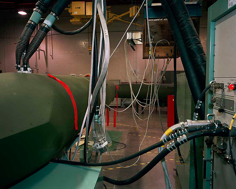 Advanced Cruise Missile (ACM), electronic testing, Barksdale Air Force Base, Louisiana, Paul Shambroom, 1995