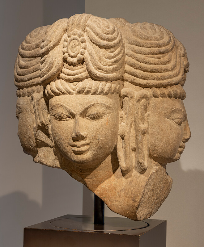 Head of Brahma, 8th–9th century