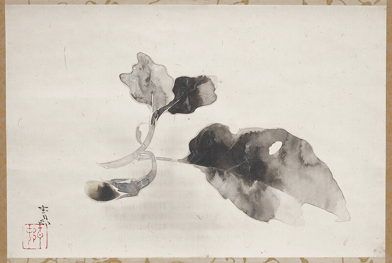 Autumn eggplant, Maeda Seison, mid 20th century