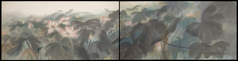 Lotus Pond, Minol Araki, 1986