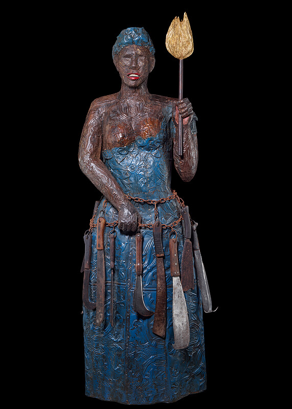 Citizen Cane, Alison Saar, 2025